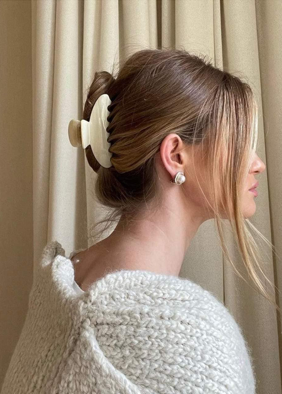 Emi Jay Big Effing Clip in Buttercream