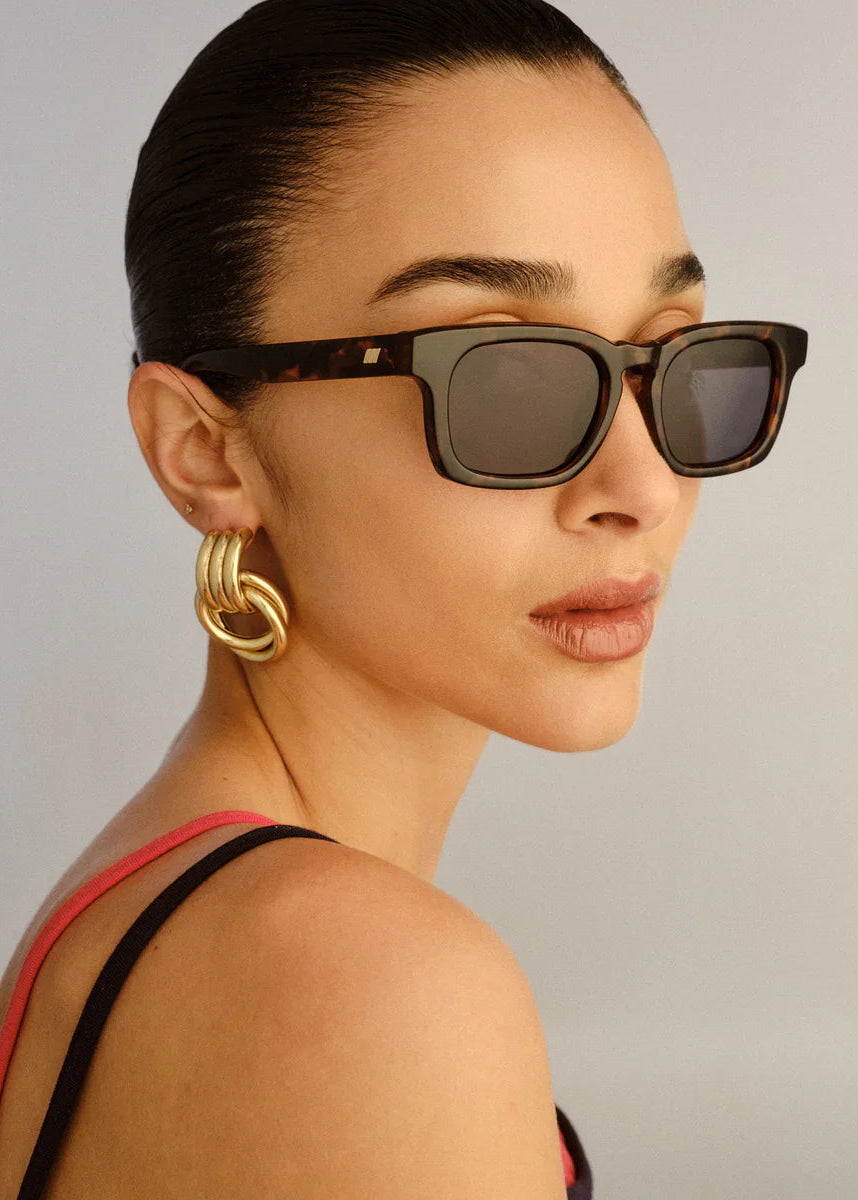 Le Specs Iceberg Sunglasses in Tokyo Tort