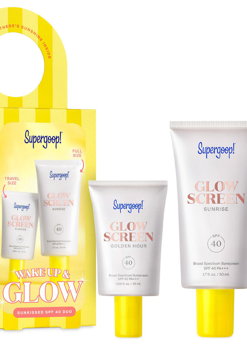 Supergoop! Wake Up & Glow Sunkissed SPF Duo
