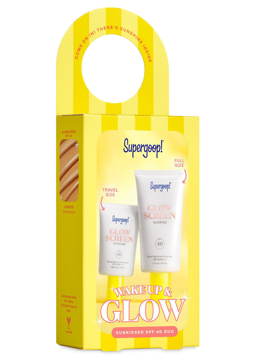 Supergoop! Wake Up & Glow Sunkissed SPF Duo